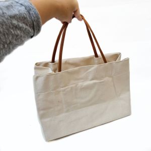 TW1832 Tote Bag Kanvas Polos Totebag Shoulder Bag Import Simpel Kasual