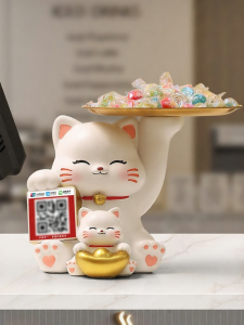KAQIAO | Lucky Cat Statue Decoration