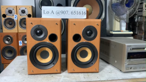 Bán Cặp Loa booksheolf Nghe Nhạc  Denon USC - MS3 đẹp keng hát tốt
