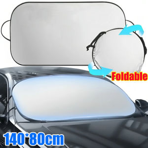 Car Front Windshield Sunshade Car Interior Protection UV Heat Shield Summer Sunscreen Sunshade Car Silver Coated Sunshade