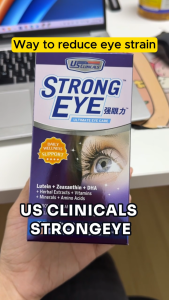 US Clinicals StrongEye 60s | Eyes Vision Eye Care | Lutein | Support Night Vision