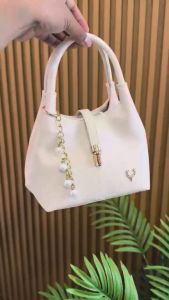 Tas Tangan Wanita SABRINA Desain Elegan Motif Abstract Multicolor