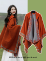 Thời Trang Du Lịch Lớn Tây Bắc Thảo Nguyên Nội Mông Cổ Tân Cương Tây Tạng Nữ Ấm Áp Khăn Choàng Dân Tộc Phong Cách Quấn Áo Choàng Sa Mạc. 