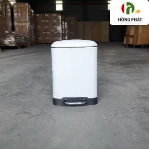Thùng rác có đạp chân 6L nắp có giảm chấn trong nhà - VHP-DM-9120-SC-6L