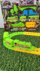 99ลดล้างสต๊อก รถไฟพร้อมราง ใส่ถ่านแล่นได้ ของเล่นรถไฟสำหรับเด็ก มี 3 โบกี้ มีรางในเซต ของเล่นเด็กพร้อมส่ง  รถไฟของเล่นและชุดรางรถไฟ
