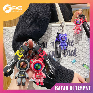 FXG - Keychain Gantungan Kunci Astronot Besar Premium Gantungan Kunci Motor Mobil Lucu KEY05