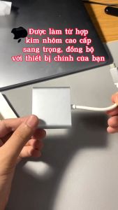 Đầu Chuyển Type C To HDMI Hub Type C To HDMI ( 3in1)