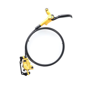TESNO 2 Piston Hydraulic Disc Brake Set for MTB Road Bike 160mm Rotor Caliper Front Rear 1000/1800mm Oil Brake Parts