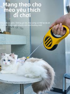 AIWO | Dây Dắt Chó Tự Động Mở Rộng Chống Bị Phá