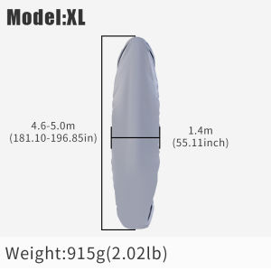 KOETSU KAYAK PROTECTIVE COVER KAYAK WATERPROOF AND DUSTPROOF SUNSHADE CANOE SURFBOARD BOAT JACKET