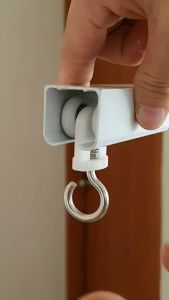 Phụ kiện Rèm ngăn lạnh PVC Bánh xe có móc treo Minh House