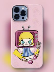 เคสโทรศัพท์มือถือ POP ของเล่นลายการ์ตูนสำหรับ iPhone 15 pro Max Apple ป้องกันการตกหล่น 14 ชิ้น 13 ชิ้น 12 ชิ้น 11 ชิ้น