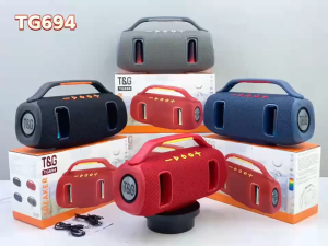 ลำโพงบลูทูธ รุ่น TG694 รองรับUSB TF ปิดไฟได้ มีสายแจ็คแถมให้ กำลังขับ15W มีให้ลือก4สี เสียงเบสแน่น พกพาง่าย