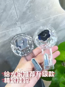 Strong Suction Wall Hook Heavy Duty Vacuum Hanger Reusable Sucker Hanging Holder Multi-use Swivel Suction Cup Hoooks