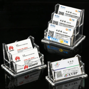 XYBP | High-Grade Large Capacity Transparent Acrylic Card Holder