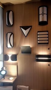 FourCJH Modern Minimalist Black IP65 Wall Light Decor Warmwhite for Outdoor Decorative Lighting