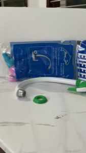 Keran Kran angsa keran kran air bak cuci piring Plastik PVC 1/2” 1/2 Inch