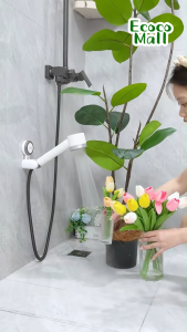 Set 2 móc treo vòi hoa sen chịu lực ECOCO hít chân không thế hệ mới dễ dàng lắp đặt và tháo rời tái sử dụng thông minh