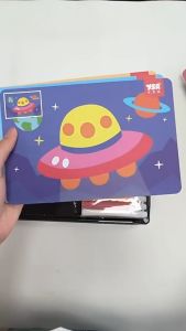 12 สี วาดรูปด้วยทราย ชุดระบายสีทราย ภาพวาดโรยทราย พร้อมจานทราย ศิลปะ DIY