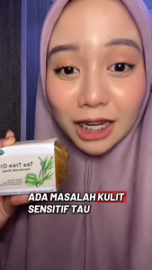 Sabun Handmade Tea Tree Oil | Pembersihan LembutKawal Minyak & Rawat Jerawat  | 2in1 Muka & Badan | 75g