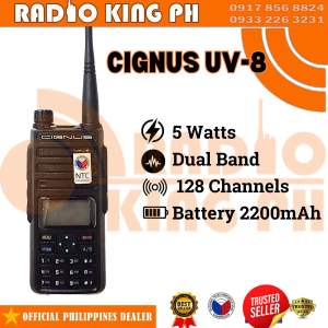 CIGNUS UV8 High Power Dual Band Radio with Lifetime Warranty