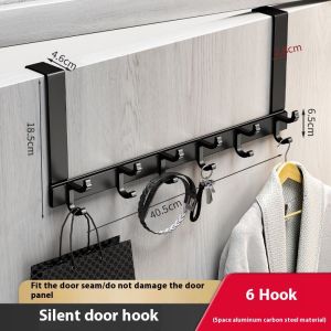 Hiện đại Over-the-Móc cửa giá cho áo khoác và túi xách