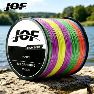 JOF | JOF X12 Braided Fishing Line Multifilament PE Line for Carp Bass Fishing Smooth Long Casting 33-150LB 300M/500M/1000M Options