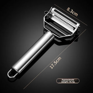 MONLEYTA | German Three-in-One Kitchen Professional 304 Stainless Steel Multi-Function Fruit Peeler Home New Model Shredder