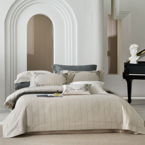 Long-staple Cotton Premium Simple Thick Weave Bedding Set