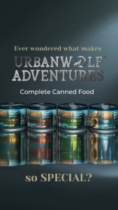 UrbanWolf Adventures High Quality Cat Canned / Wet Food Complete Cat Food 190G 170G