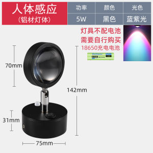 ไฟติดผนังไร้สายแบบมีแสง LED ที่ปรับแสงได้สำหรับบันไดและพื้นหลังแบบอินเทอร์เฟซไรส์