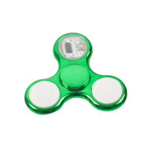 Meade | Creative Luminous LED Light Fidget Spinner Hand Top Spinners Glow In Dark Light EDC Figet Spiner Finger Stress Relief Toys
