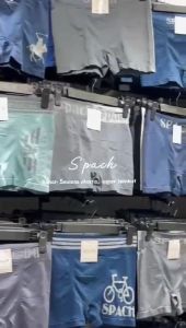 SPACH M011 | Celana Dalam Boxer Pria Motif Naga 6pcs / Boxer Pria Brand Fashion