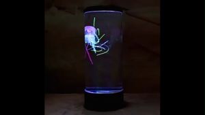 7 สี โคมไฟแมงกะพรูน โคมไฟชาร์จ ไฟ LED ห้องนอน ไฟแต่งห้องนอน Jellyfish Lamp โคมไฟลาวา Lava Lamp ของขวัญสำหรับเด็ก โคมไฟห้องนอน