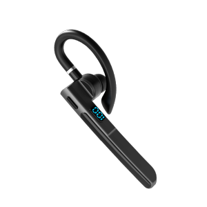 Kebidumei | Ear-hook Headphones Bluetooth 5.3 Earphone Business Wireless Headset LED Display HIFI Stereo Noise Reduction Earbud for Phone