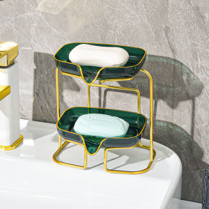 Luxury Soap Dish Soap Holder Drain Ceramic Bathroom Home Use Soap Plate Nordic Style Small  Element Japanese Origin