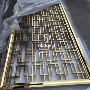 TENGYAGAO | Luxury Chinese Lace Hollow Divider Screen