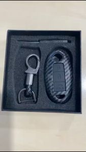 Case Carbon Smartkey Cover Kunci Nissan Juke March - 7109