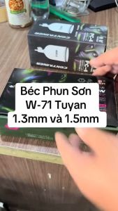 SSúng phun sơn W71 Tuyan Béc 1.3 Hàng chính hãng Đài Loan
