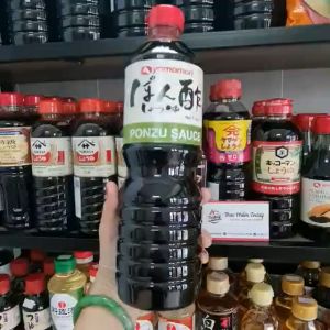 Sốt PONZU Yamamori hương vị Nhật Bản công dụng đa năng trong ẩm thực Nhật chai 1 Lít | Todayfoods