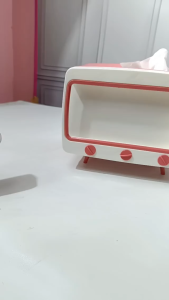 Kotak Tissue Bentuk TV Handphone Holder Tempat Tisu Box Organizer