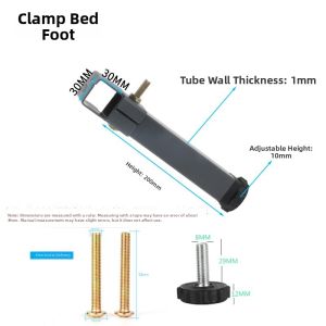 XIXIANGZI | Adjustable Bed Frame Support Leg No-drilling