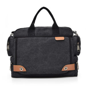 Túi Đeo Chéo Bằng Vải Canvas Dành Cho Nam Túi Đeo Vai Thông Thường Túi Xách Satchel Dung Tích Lớn Dành Cho Du Lịch Màu Xám