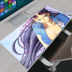 Bandai | Mouse Pad Gaming XL New Computer Home Pc Mousepad One Piece Nico Robin XXL Desk Mats Natural Rubber Office Anti Slip Mouse Pads