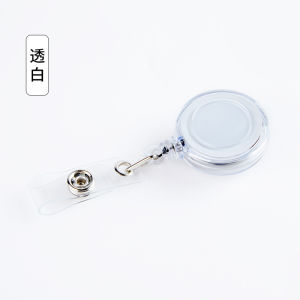 10pcs Retractable Badge Holder Clips for Nurse ID Badge Reel with Belt Clip Doctor ID Card Chain Clips School Student Office
