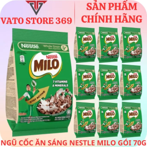 Ngũ cốc ăn sáng NESTLE MILO gói 70g