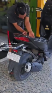 Mika Lampu Stop Belakang Vario 160-Mika Smoke Vario 160-Smoke Ryben