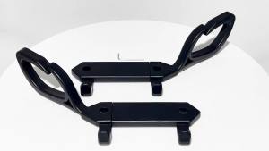 2-Piece Universal Vehicle Seat Hooks Car Rear Seat Hooks Seatbelt Hooks Car Seatbelt Organizer Car Seatbelt Adjusters with Hooks