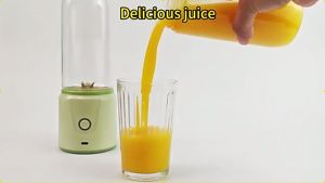 420ml điện máy xay sinh tố mini nhà USB 10 lưỡi cốc trong máy ép trái cây máy cho các hoạt động ngoài trời có thể sạc lại nước trái cây cầm tay pha trộn cup