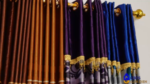 Gorden Blackout Import Motif Printing Batik Lembut Tebal Model Smokring premium